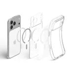 iPhone 18 Pro Max / 17 Pro Max Tok - Spigen Ultra Hybrid MagSafe - Áttetsző-Fehér