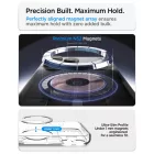iPhone 18 Pro Max / 17 Pro Max Tok - Spigen Ultra Hybrid MagSafe - Áttetsző-Fehér