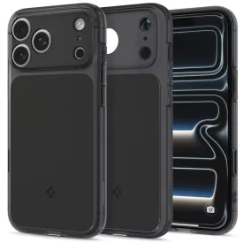   iPhone 18 Pro / 17 Pro Tok - Spigen Ultra Hybrid T MagSafe - Fekete