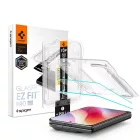 iPhone Duo Kijelzővédő Üvegfólia - Spigen Glas.tR EZ Fit Pro HD x 2 db
