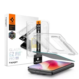   iPhone Duo Kijelzővédő Üvegfólia - Spigen Glas.tR EZ Fit Pro HD Privacy