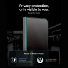 iPhone Duo Kijelzővédő Üvegfólia - Spigen Glas.tR EZ Fit Pro HD Privacy