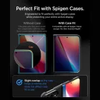 iPhone Duo Kijelzővédő Üvegfólia - Spigen Glas.tR EZ Fit Pro HD Privacy