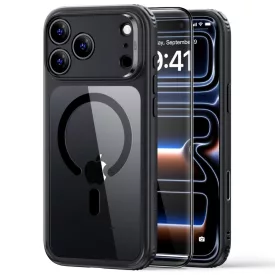   iPhone 18 Pro / 17 Pro Tok - ESR Classic Hybrid MagSafe - Átlátszó-Fekete