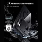 iPhone 18 Pro / 17 Pro Tok - ESR Classic Hybrid MagSafe - Átlátszó-Fekete