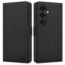 Samsung Galaxy S26 FE Tok - Tech-Protect Wallet - Fekete