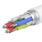 Oppo DL149 USB-C - USB-C Kábel - 1m 8A - Fehér