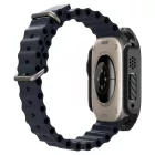 Apple Watch Ultra (49mm) Tok - Spigen Tough Armor - Fekete