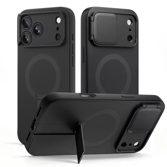 iPhone 18 Pro Max / 17 Pro Max Tok - Tech-Protect Kevlar Aura MagSafe - Fekete