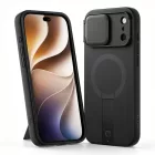 iPhone 18 Pro Max / 17 Pro Max Tok - Tech-Protect Kevlar Aura MagSafe - Fekete