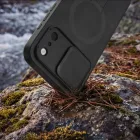 iPhone 18 Pro Max / 17 Pro Max Tok - Tech-Protect Kevlar Aura MagSafe - Fekete
