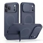 iPhone 18 Pro Max / 17 Pro Max Tok - Tech-Protect Kevlar Aura MagSafe - Sötétkék