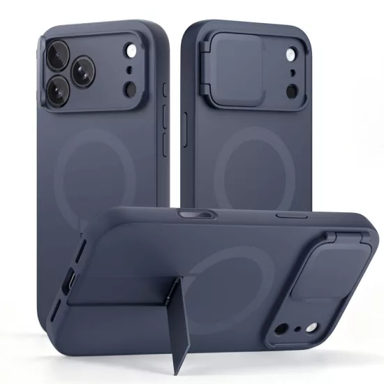 iPhone 18 Pro Max / 17 Pro Max Tok - Tech-Protect Kevlar Aura MagSafe - Sötétkék