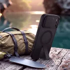 iPhone 18 Pro Max / 17 Pro Max Tok - Tech-Protect Kevlar Aura MagSafe - Matt Fekete