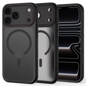  iPhone 18 Pro Max / 17 Pro Max Tok - Tech-Protect MagCam MagSafe - Matt Fekete-Piros