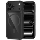 iPhone 18 Pro Max / 17 Pro Max Tok - Tech-Protect MagOne CC MagSafe + 2x Kijelzővédő Üvegfólia - Átlátszó Fekete