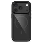 iPhone 18 Pro Max / 17 Pro Max Tok - Tech-Protect MagOne CC MagSafe + 2x Kijelzővédő Üvegfólia - Átlátszó Fekete
