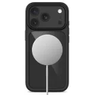 iPhone 18 Pro Max / 17 Pro Max Tok - Tech-Protect MagOne CC MagSafe + 2x Kijelzővédő Üvegfólia - Átlátszó Fekete