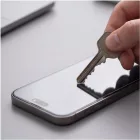 iPhone 18 Pro Max / 17 Pro Max Tok - Tech-Protect MagOne CC MagSafe + 2x Kijelzővédő Üvegfólia- Átlátszó Narancs