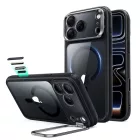 iPhone 18 Pro Max / 17 Pro Max Tok - ESR Classic Hybrid Kickstand MagSafe - Átlátszó Fekete