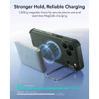 iPhone 18 Pro Max / 17 Pro Max Tok - ESR Cyber Tough Kickstand MagSafe - Zöld