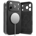 iPhone 18 Pro Max Tok - Ringke Silicone MagSafe - Fekete