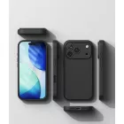 iPhone 18 Pro Max Tok - Ringke Silicone MagSafe - Fekete