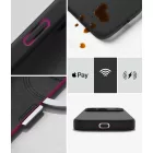 iPhone 18 Pro Max Tok - Ringke Silicone MagSafe - Fekete
