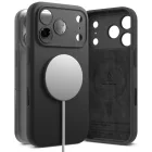 iPhone 18 Pro Tok - Ringke Silicone MagSafe - Fekete