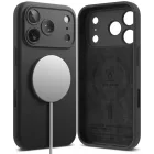 iPhone 18 Pro Tok - Ringke Silicone MagSafe - Fekete