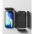 iPhone 18 Pro Tok - Ringke Silicone MagSafe - Fekete