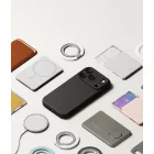 iPhone 18 Pro Tok - Ringke Silicone MagSafe - Fekete