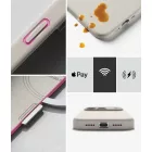iPhone 18 Pro Tok - Ringke Silicone MagSafe - Bézs