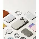 iPhone 18 Pro Tok - Ringke Silicone MagSafe - Bézs
