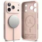 iPhone 18 Pro Tok - Ringke Silicone MagSafe - Rózsaszín