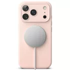 iPhone 18 Pro Tok - Ringke Silicone MagSafe - Rózsaszín