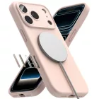 iPhone 18 Pro Tok - Ringke Silicone MagSafe - Rózsaszín