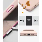 iPhone 18 Pro Tok - Ringke Silicone MagSafe - Rózsaszín