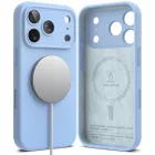 iPhone 18 Pro Tok - Ringke Silicone MagSafe - Világoskék