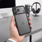 iPhone 18 Pro Max / 17 Pro Max Tok - Tech-Protect Magmat CC - Áttetsző-Fekete