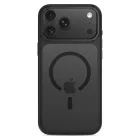 iPhone 18 Pro Max / 17 Pro Max Tok - Tech-Protect MagStand MagSafe CC - Áttetsző-Fekete