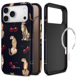   iPhone 18 Pro Max / 17 Pro Max Tok - Tech-Protect Lamano MagSafe - Midnight Cherry