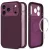 iPhone 18 Pro / 17 Pro Tok - Tech-Protect Uniq MagSafe CC - Bordó