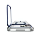 iPhone 18 Pro Max / 17 Pro Max Tok - Spigen Ultra Hybrid Optik S MagSafe - Átlátszó-Sötétkék