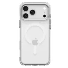 iPhone 18 Pro / 17 Pro Tok - Spigen Ultra Hybrid Optik S MagSafe - Átlátszó-Ezüst