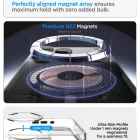 iPhone 18 Pro / 17 Pro Tok - Spigen Ultra Hybrid Optik S MagSafe - Átlátszó-Ezüst