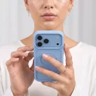iPhone 18 Pro Max / 17 Pro Max Tok - Tech-Protect Magmat MagSafe - Áttetsző-Világoskék