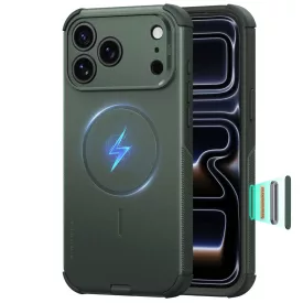   iPhone 18 Pro Max / 17 Pro Max Tok - ESR Cyber Tough MagSafe - Zöld