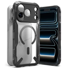   iPhone 18 Pro Max / 17 Pro Max Tok - Ringke Fusion X Magnetic MagSafe - Fekete