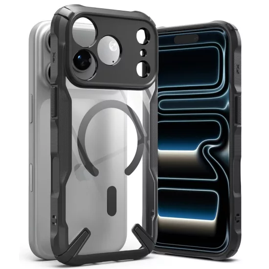 iPhone 18 Pro Max / 17 Pro Max Tok - Ringke Fusion X Magnetic MagSafe - Fekete